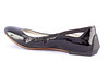 Tsubo Roana Ballerina Slippers, Black & Gold